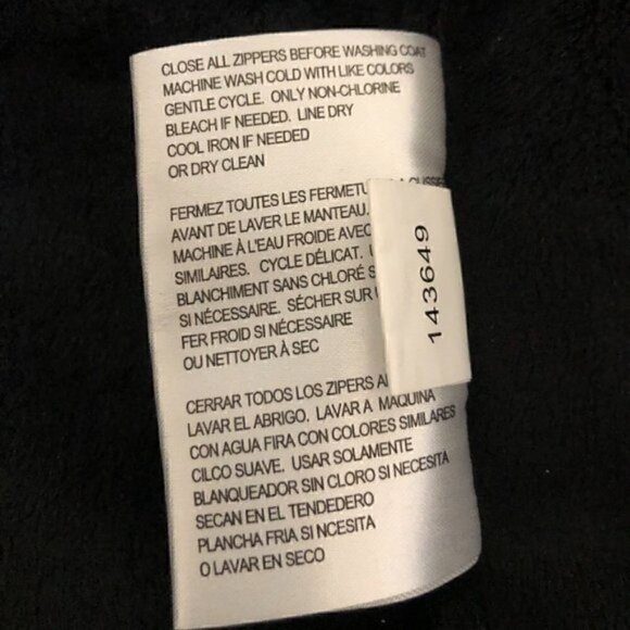 Michael Michael Kors Black Waterproof Hooded Jacket - Picture 11 of 11